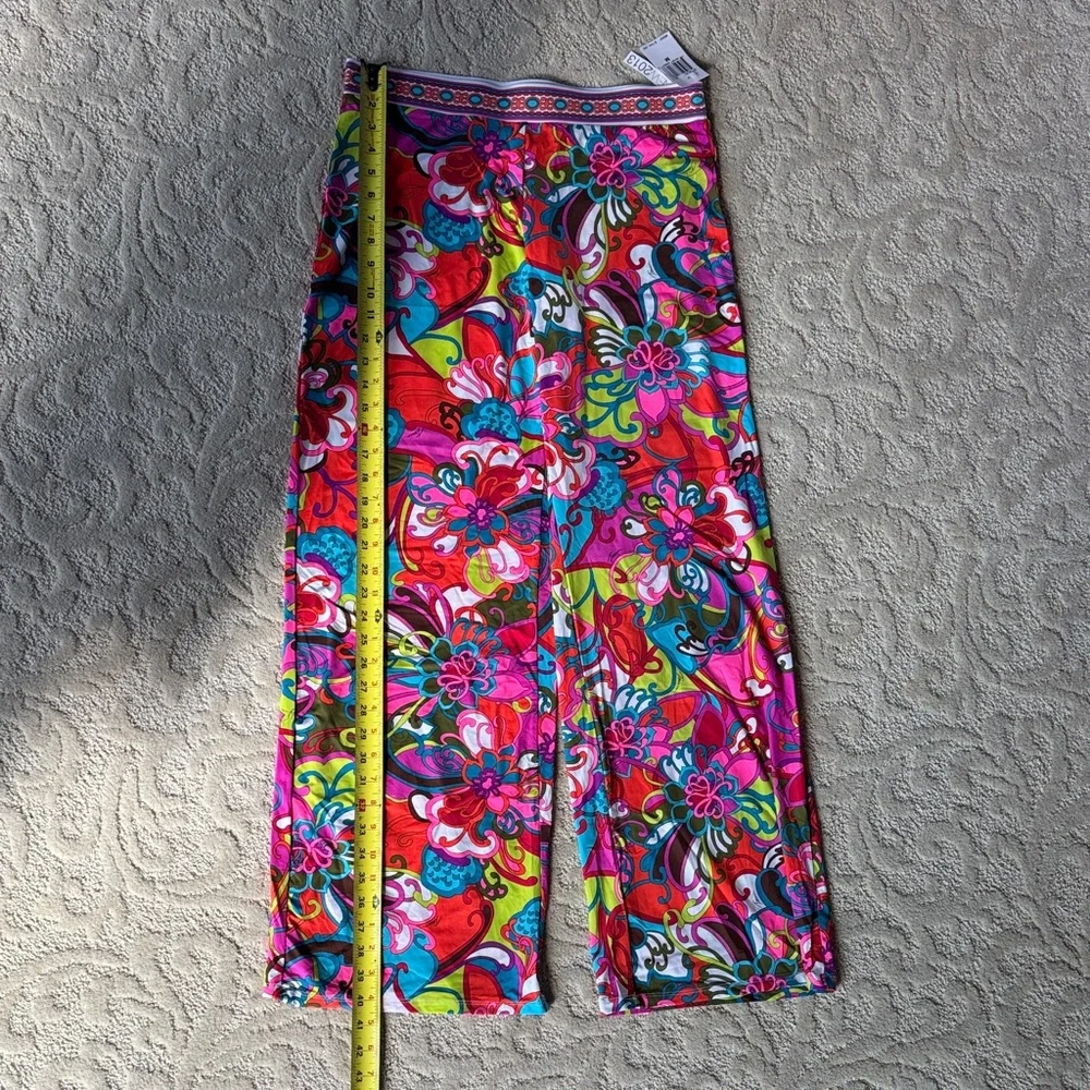 New Trina Turk Wide-Leg Pants / Swim Coverup Pants - Size M